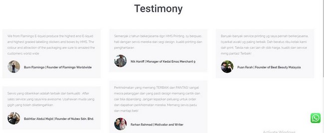 Printing Kotak Produk Malaysia